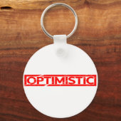 Porte-clés Timbre optimiste (Verso)