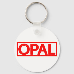 Porte-clés Timbre optique