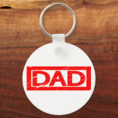 Porte-clés Timbre papa (Recto)