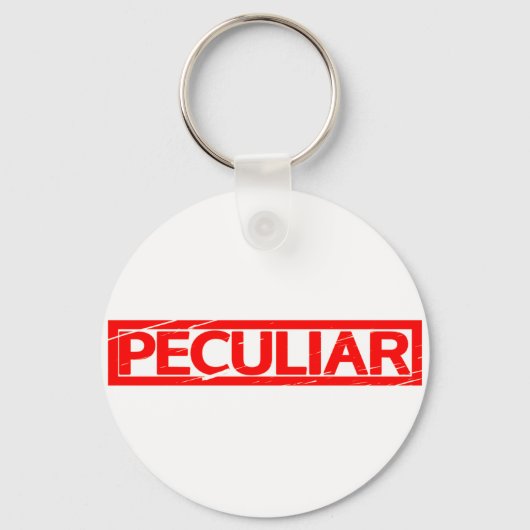 Porte-clés Timbre particulier (Recto)