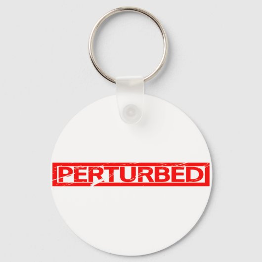 Porte-clés Timbre Perturbé (Recto)