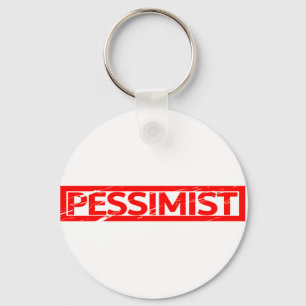 Porte-clés Timbre pessimiste