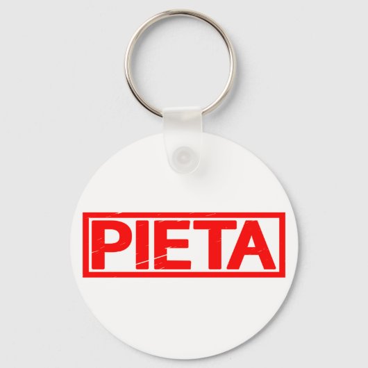 Porte-clés Timbre Pieta (Recto)
