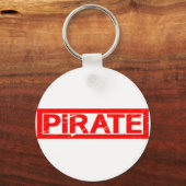Porte-clés Timbre pirate (Verso)