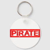 Porte-clés Timbre pirate (Verso)