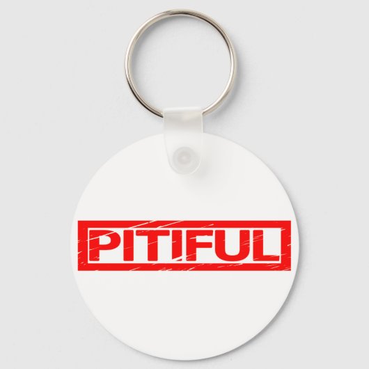 Porte-clés Timbre pitoyable (Recto)