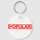Porte-clés Timbre populaire (Verso)