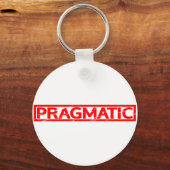 Porte-clés Timbre Pragmatique (Verso)