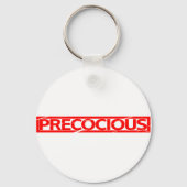 Porte-clés Timbre précoce (Verso)