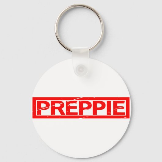 Porte-clés Timbre Preppie (Recto)
