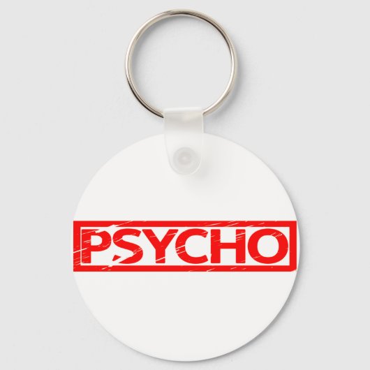 Porte-clés Timbre Psycho (Recto)