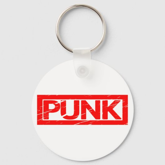Porte-clés Timbre Punk (Recto)