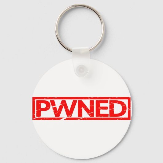 Porte-clés Timbré Pwned (Recto)