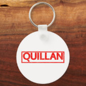 Porte-clés Timbre Quillan (Recto)