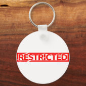 Porte-clés Timbre restreint (Recto)