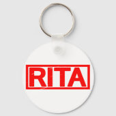 Porte-clés Timbre Rita (Recto)