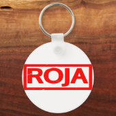 Porte-clés Timbre Roja (Recto)