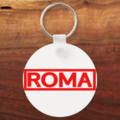 Porte-clés Timbre rom (Recto)