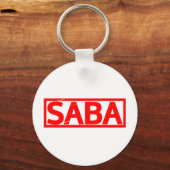 Porte-clés Timbre Saba (Recto)
