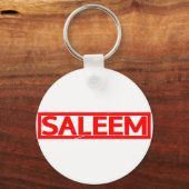 Porte-clés Timbre Saleem (Recto)