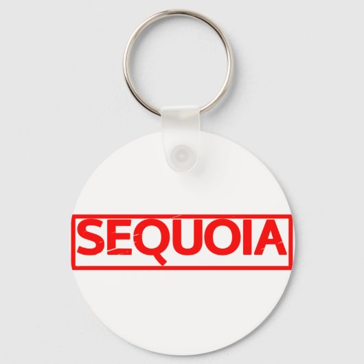 Porte-clés Timbre Sequoia (Recto)