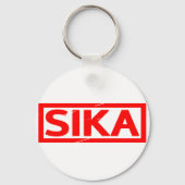 Porte-clés Timbre Sika (Recto)