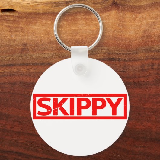 Porte-clés Timbre Skippy (Recto)