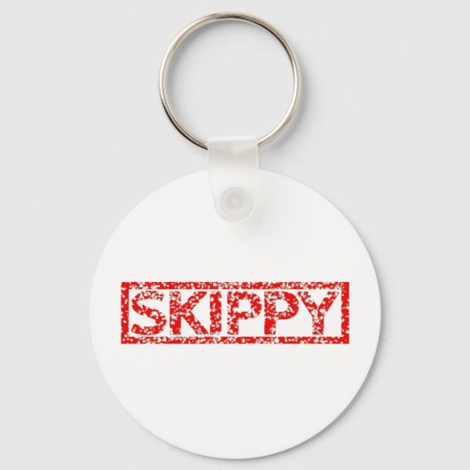 Porte-clés Timbre Skippy (Recto)