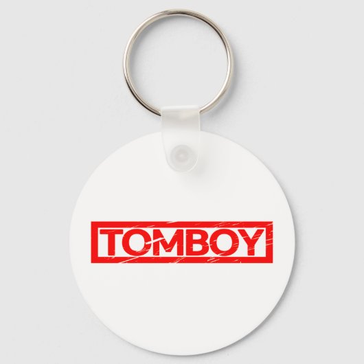 Porte-clés Timbre Tomboy (Recto)