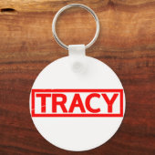 Porte-clés Timbre Tracy (Recto)