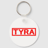 Porte-clés Timbre Tyra (Recto)