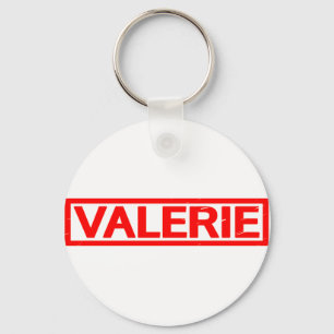 Porte-clés Timbre Valerie