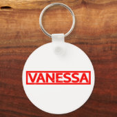 Porte-clés Timbre Vanessa (Recto)