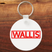 Porte-clés Timbre Wallis (Recto)