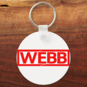 Porte-clés Timbre Web (Recto)