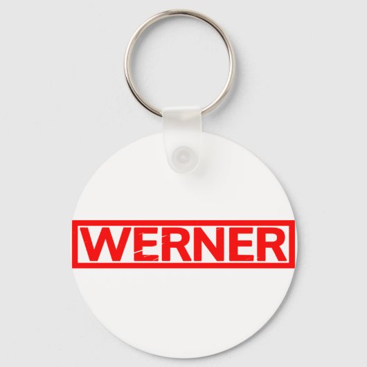Porte-clés Timbre Werner (Recto)