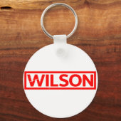 Porte-clés Timbre Wilson (Recto)