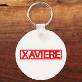 Porte-clés Timbre Xaviere (Recto)