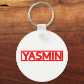 Porte-clés Timbre Yasmin (Recto)