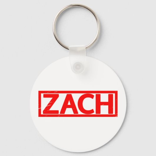Porte-clés Timbre Zach (Recto)