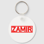 Porte-clés Timbre Zamir (Recto)