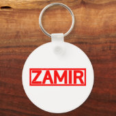 Porte-clés Timbre Zamir (Recto)
