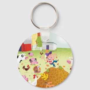 Porte-clés Time to Count - Farmyard