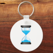 Porte-clés Timer de sable en verre d'heure (Recto)