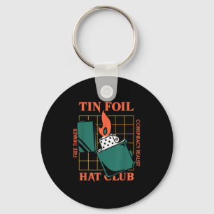 Porte-clés Tin Foil Casquette Club - Free Thinker - Conspirat