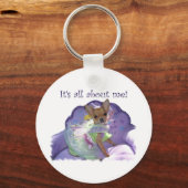 Porte-clés Tinkerbell "Il s'agit de moi !". (Recto)