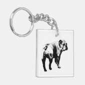 Porte-clés Tiny Bulldog, Loyal Tile (Devant gauche)