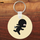 Porte-clés Tiny Ninja coule sur Jaune (Recto)