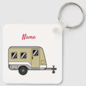 Porte-clés Tiny Tan Caravan Camper Thunder_Cove  (Dos)