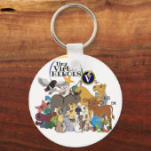 Porte-clés Tiny Virtue Heroes™ - All Heroes Porte - clé (Recto)